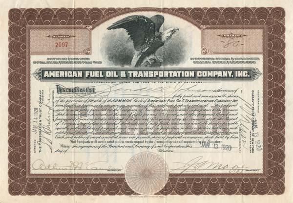 American Fuel Oil & Transportation Company, Inc.